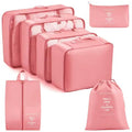 7-Piece Travel Packing Cubes Set