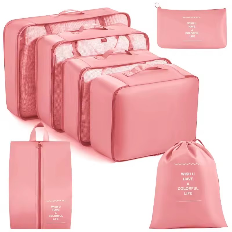 7-Piece Travel Packing Cubes Set