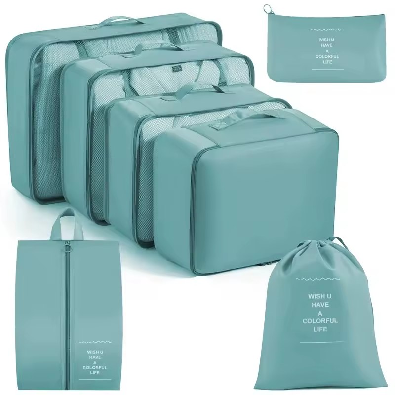 7-Piece Travel Packing Cubes Set